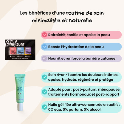 Coffret Octobre Rose — Intima Rescue 20 ml × Routine Pro-âge Les Bénéfiques